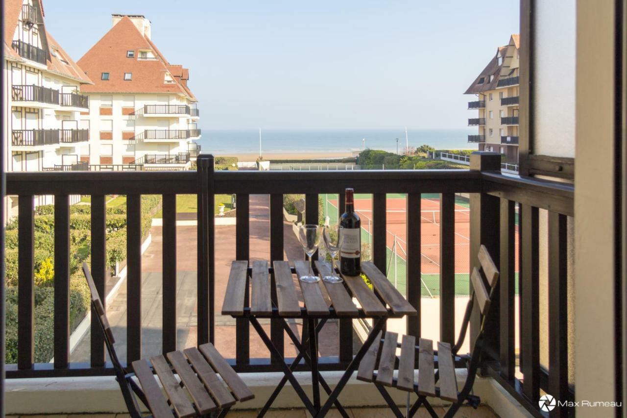 Studio Moderne Acces Plage, Piscine Et Tennis Cabourg Buitenkant foto