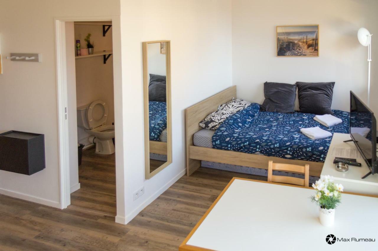 Studio Moderne Acces Plage, Piscine Et Tennis Cabourg Buitenkant foto