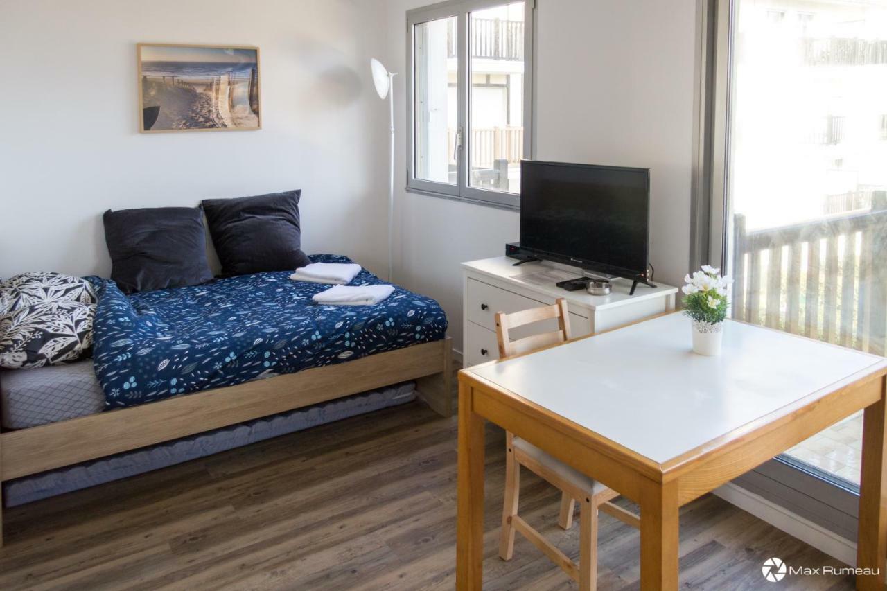 Studio Moderne Acces Plage, Piscine Et Tennis Cabourg Buitenkant foto